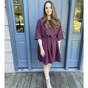 Mimu maxi merlot sway dress